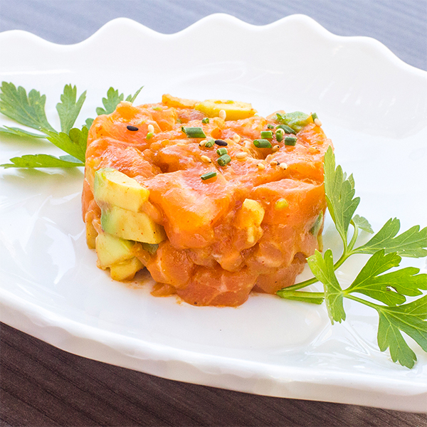 Tartar salmon