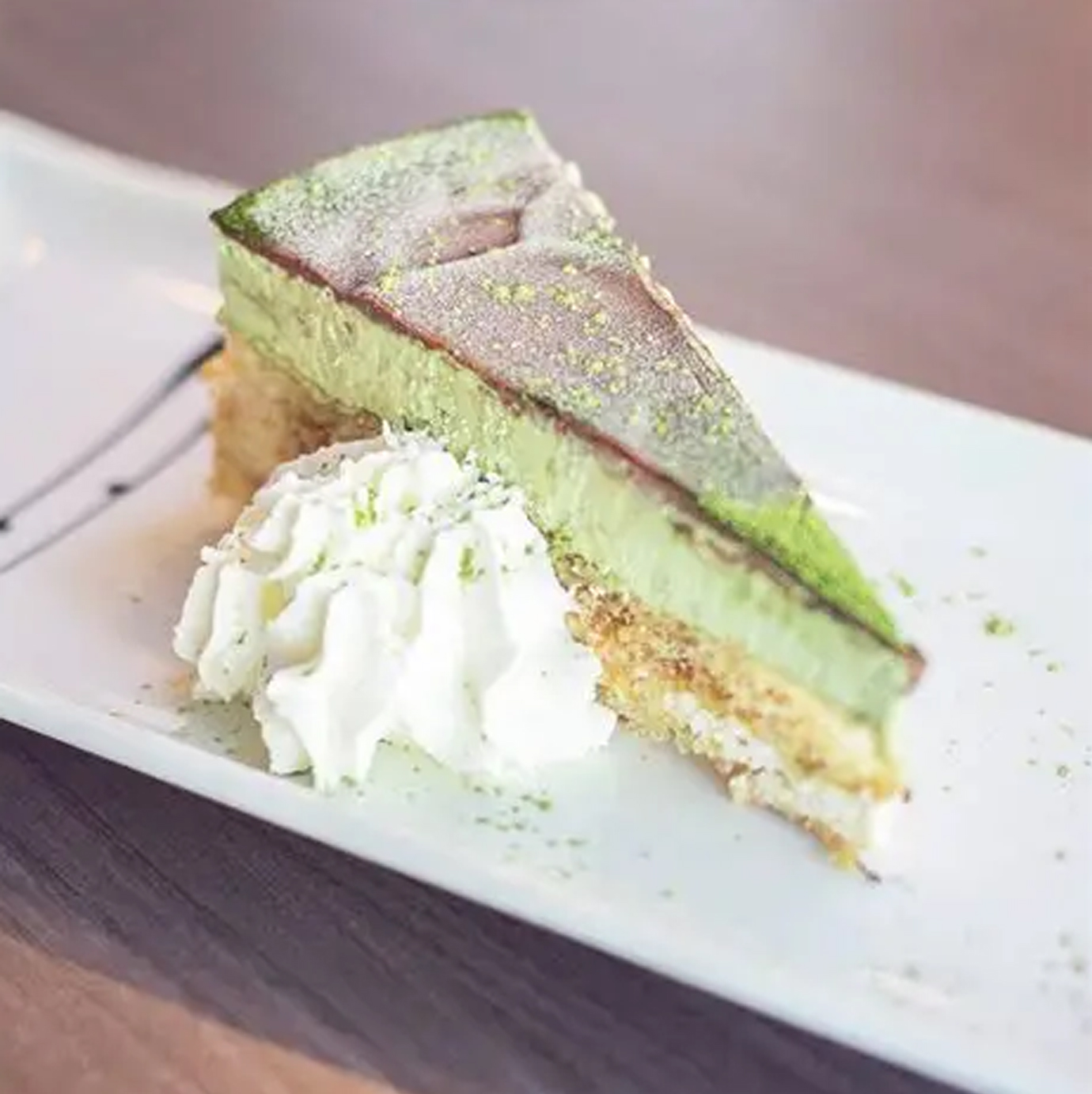 Tiramisu de te verde