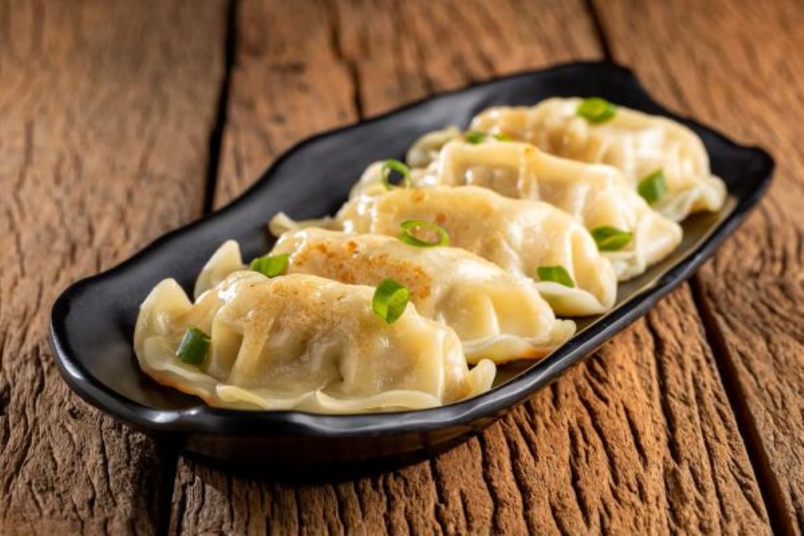 Kyoza pollo a la plancha