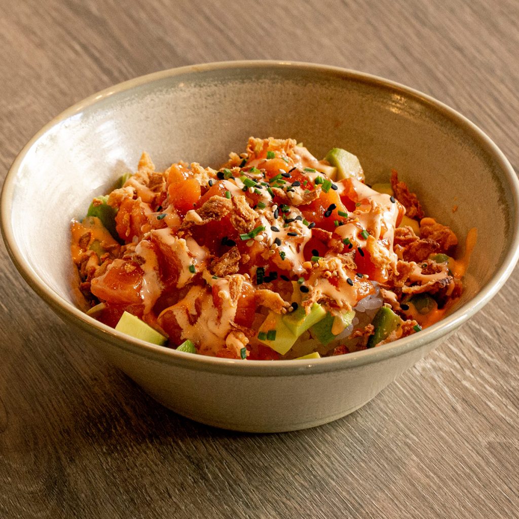 Donburi Bowl de salmón