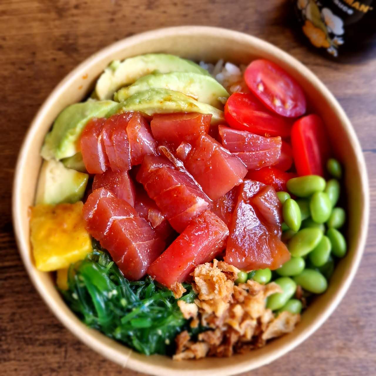 Poke atun spicy kimuchi