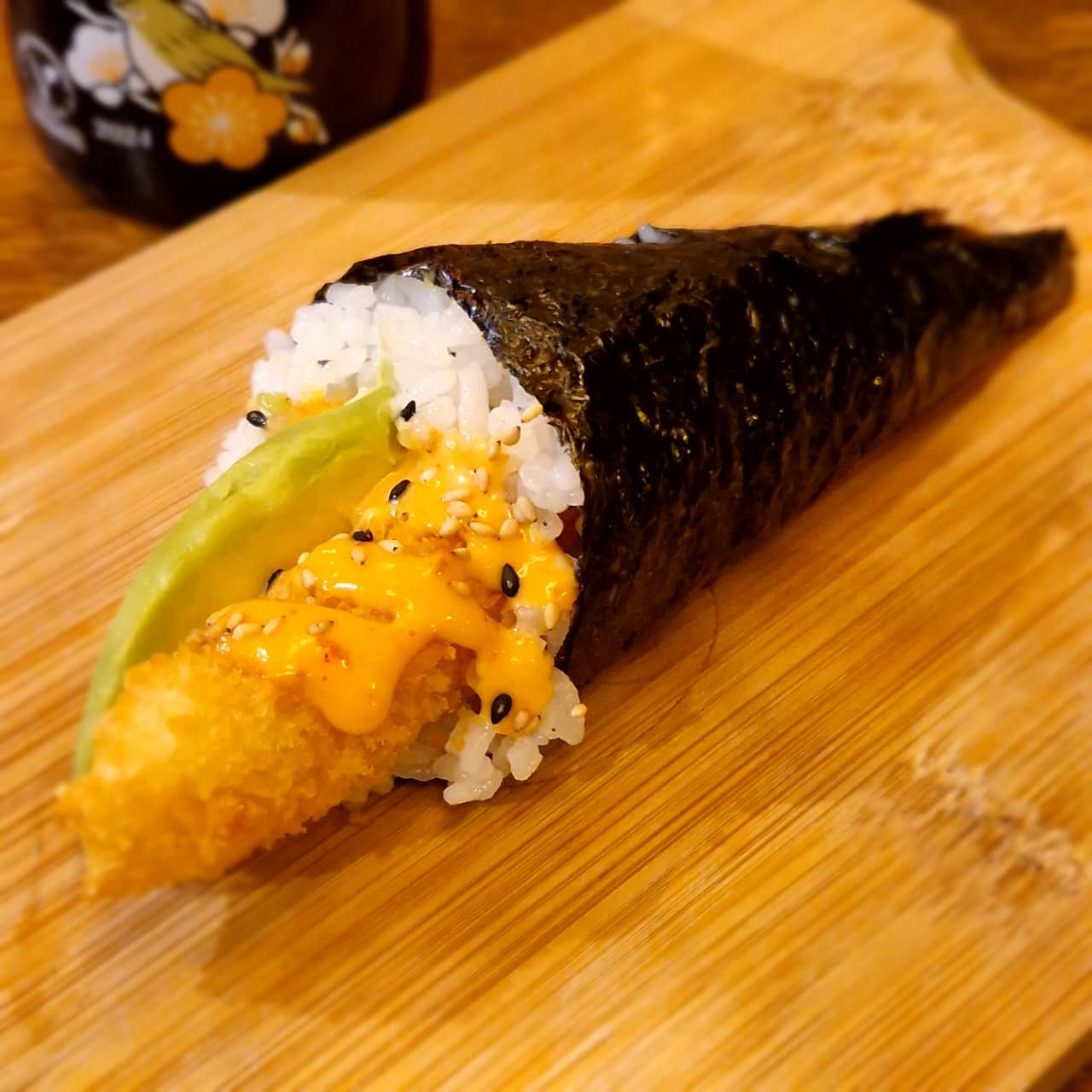 Temaki Tempura langostinos 1ud